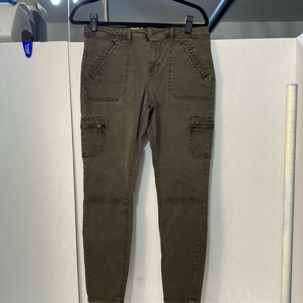 Mission: jeans women Mid-Rise Jegging size 10/30Grean